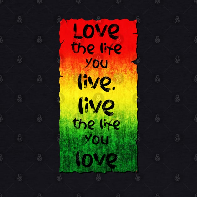 Love the life you live by Erena Samohai